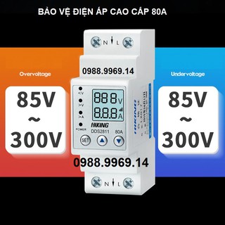 BẢO VỆ MẤT TRUNG TÍNH 80A CÓ MÀN HÌNH VÀ CÔNG TƠ ĐIỆN