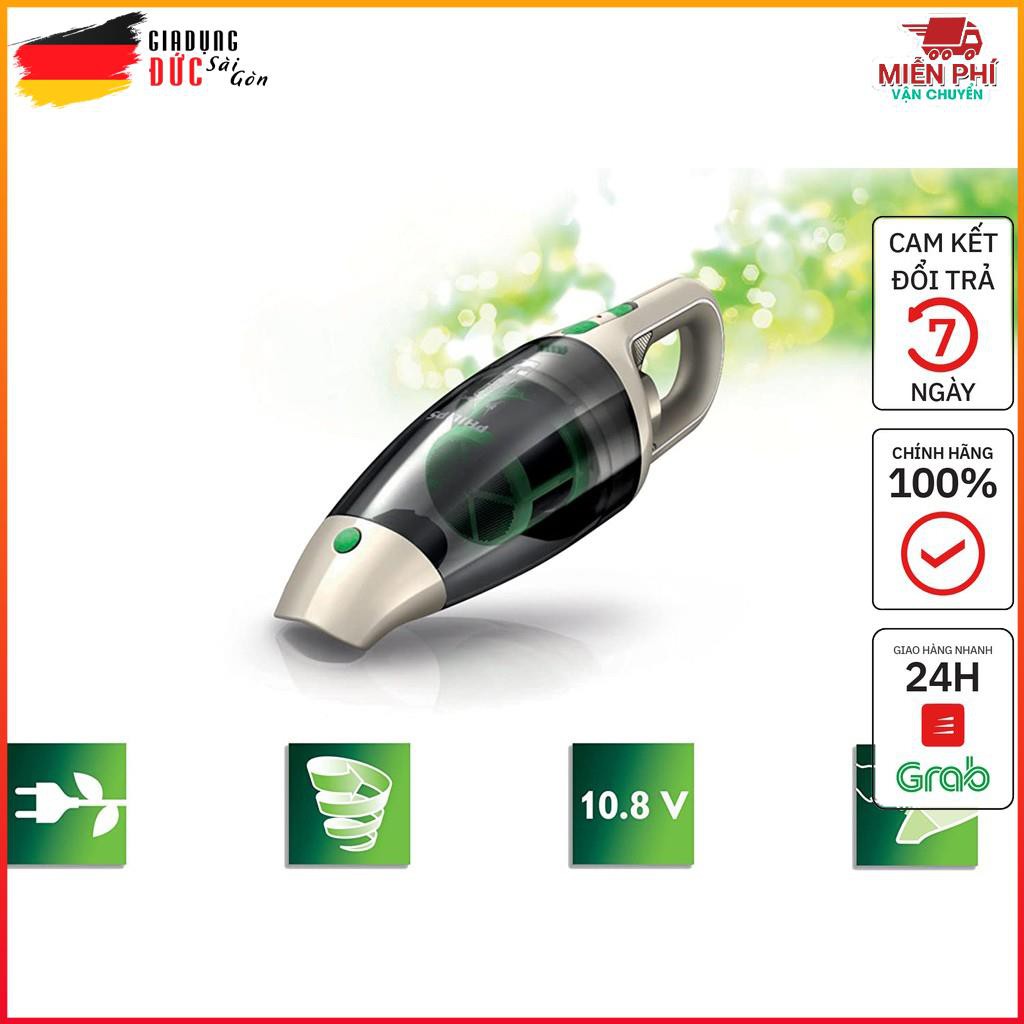 Máy Hút Bụi Cầm Tay Không Dây Philips FC6148/01, Hút Bụi Cầu Thang, Sofa, Kẽ Ghế, Hốc Tủ - Nhập Khẩu Từ Đức | BigBuy360 - bigbuy360.vn