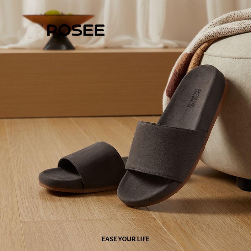 Dép đi trong nhà POSEE ps7201w thoải mái sang trọng cao cấp