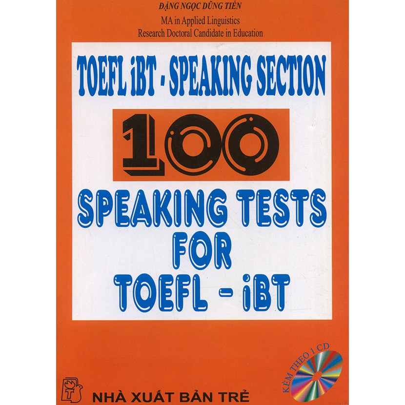 Sách - 100 speaking tests for TOEFL iBT (kèm CD)