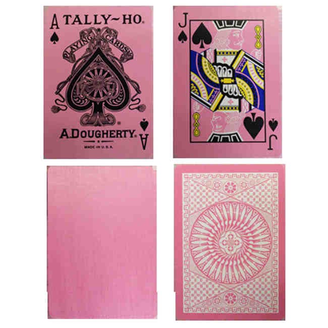 Bài ảo thuật : Tally Ho Reverse Circle back (Pink) Limited Edition