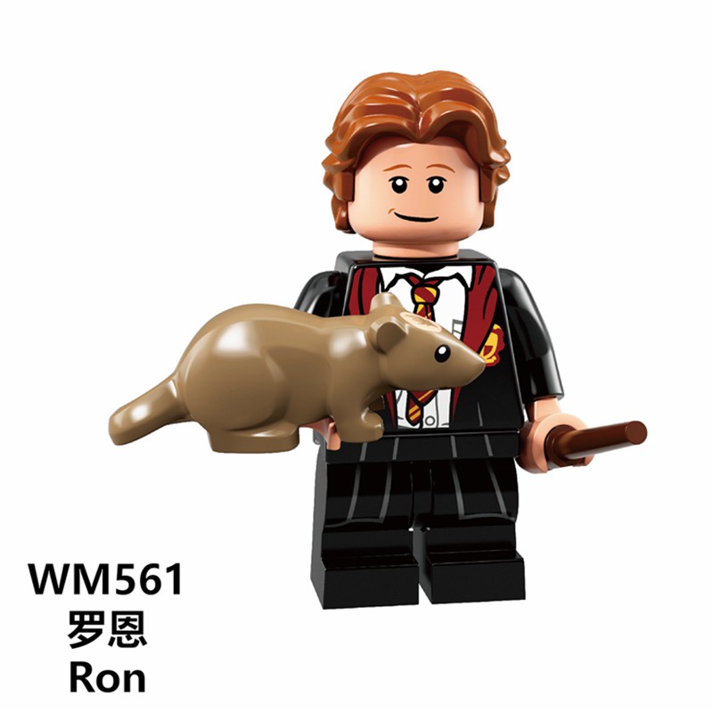 Bộ Đồ Chơi Xếp Hình Harry Potter Hermione Onron Voldemorthfoy Dobby Wm6040