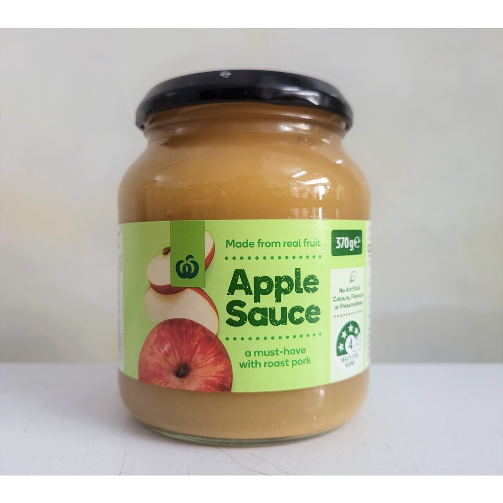[Lọ 370g] XỐT TÁO [Belgium] WOOLWORTHS Apple Sauce (atv)
