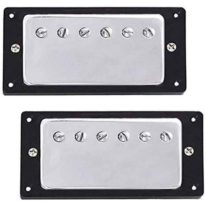 2Pcs Electric Guitar Humbucker Pickups Bridge,Compatible with LP Style Electric Guitar for Guitar Parts Replacement