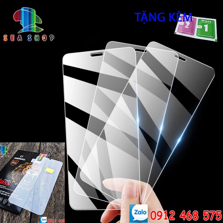 Kính cường lực cao cấp REMAX cho iPhone các dòng- Cảm ứng mượt mà hơn - iPhone XS Max,XR,11 Pro Max,12,13 Mini