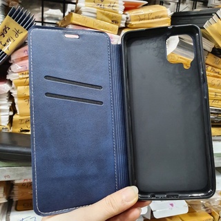 Bao da Samsung A12,A03 case dẻo,vân kiểu da thời trang.