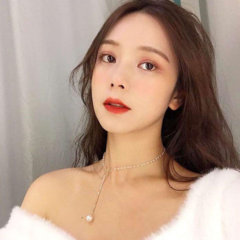 Vòng Cổ Choker Thiết Kế Thanh Lịch Thời Trang Hàn Quốc Cho Nữ