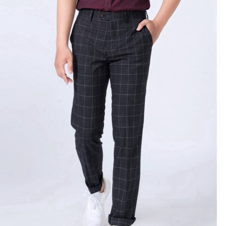 Quần Tây Nam Biluxury Caro Cao Cấp Chất Lượng