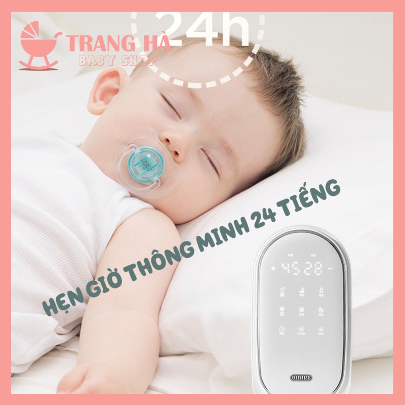 Máy Hâm Sữa Tiệt Trùng 6 Chức Năng OIDIRE Công Nghệ Đức Tiệt Trùng hâm Sữa Cảm Ứng Thông Minh