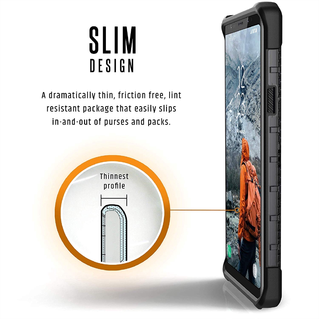 Ốp điện thoại UAG chống rơi phong cách quân đội siêu nhẹ cho Samsung Galaxy Note 9