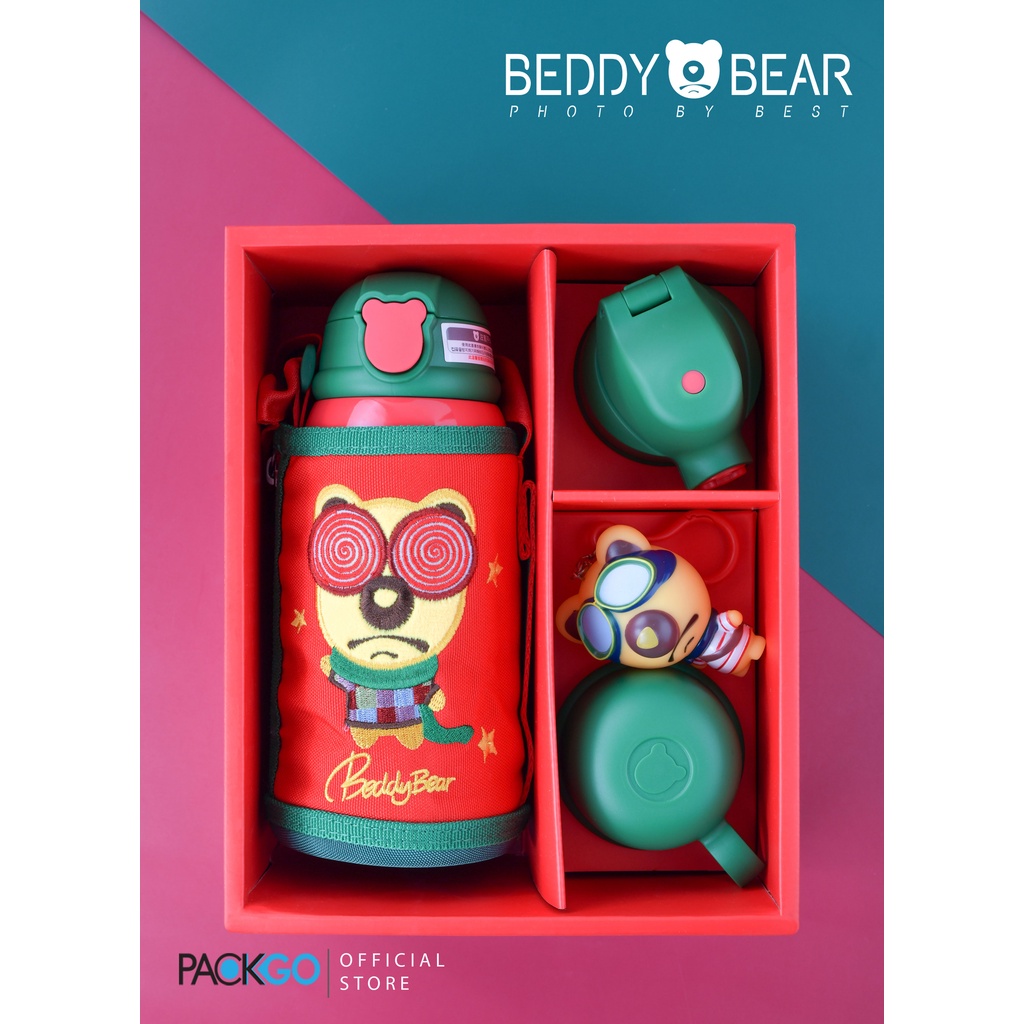 Bình giữ nhiệt cho Bé Trai hoặc Gái / Chính hãng 100% BEDDYBEAR/ BEDDY BEAR/ phù hợp Bé từ 2 tuổi trở/Thích hợp làm quà