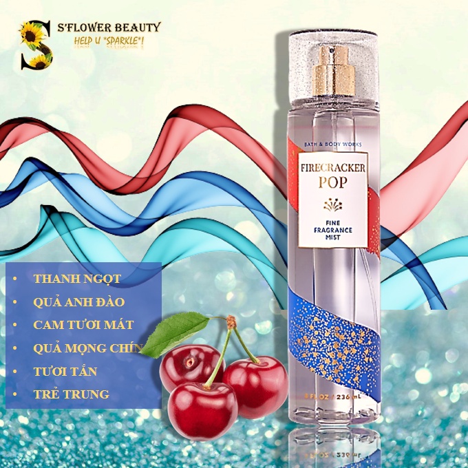 Xịt thơm BBW Bora Bora 236ml - Bath & Body Works Fine Fragrance Mist