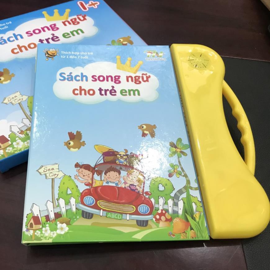 Sách nói song ngữ trẻ em Thanh Nga (Bản nâng cấp I+) - Sách quý điện tử song ngữ Anh – Việt cho bé - NPP HS Shop