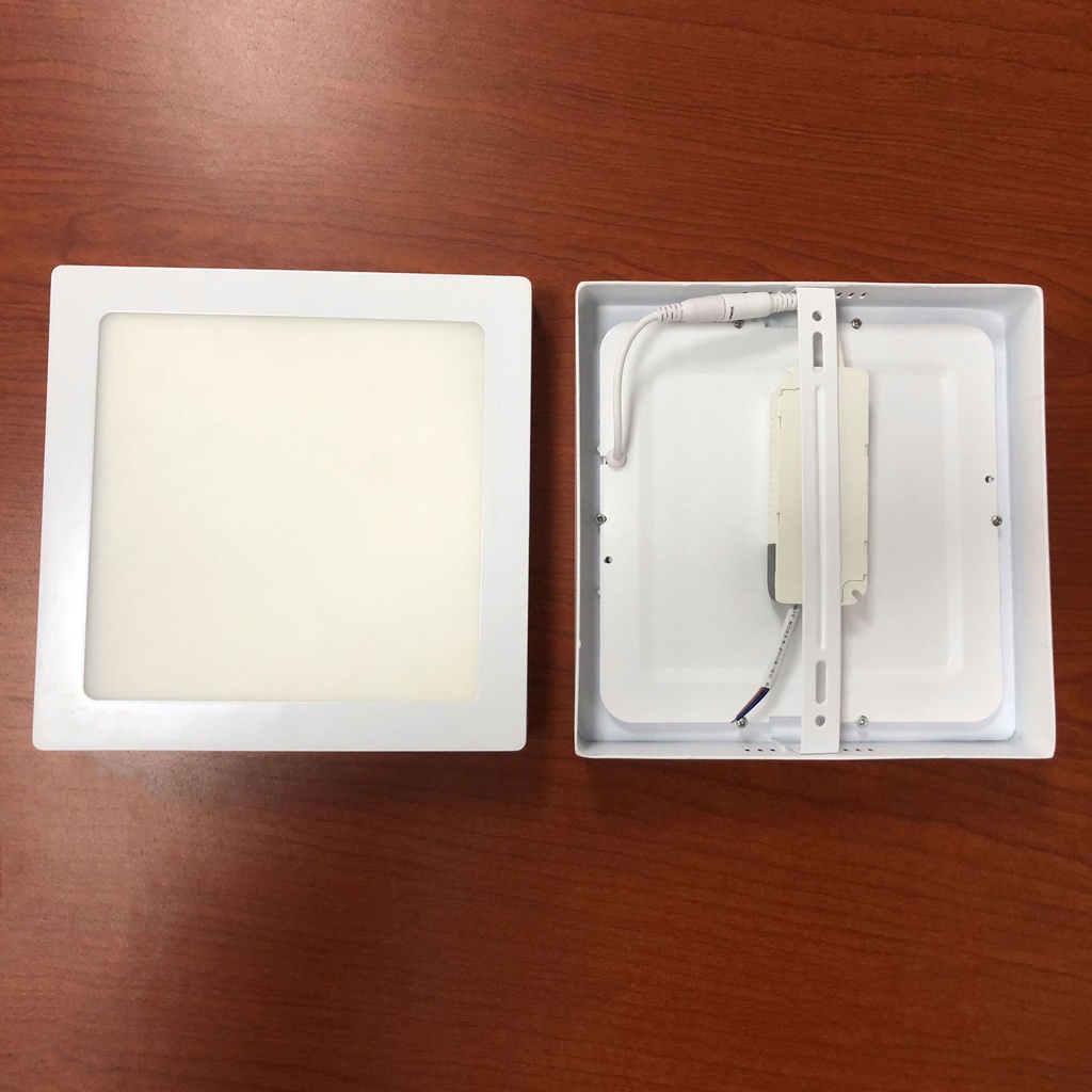 Đèn Ốp Trần Vuông Công Suất 6W, 12W, 18W, 24W Haledco -  Đèn Ốp Trần Phòng Khách, Phòng Ngủ, Ban Công Bảo Hành 12 Tháng