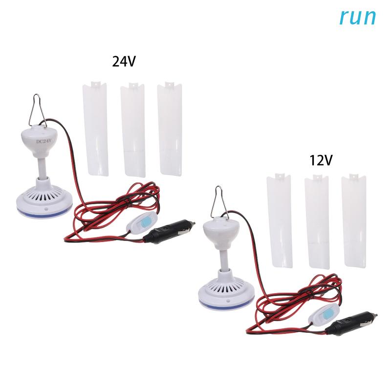 Quạt Trần Du Lịch 24V 12V Tiện Dụng Cho Xe Hơi