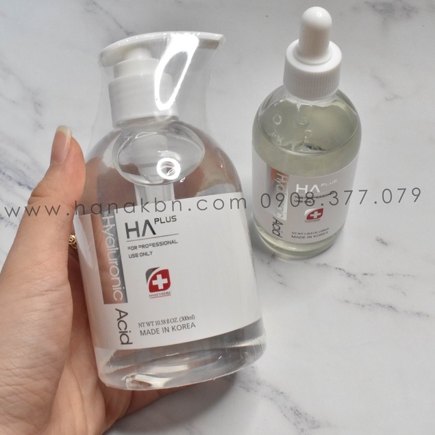 SERUM HA PLUS 300ML Hàn Quốc - Tinh chất cấp ẩm, Siêu căng bóng, Chống lão hóa, Phục hồi da (Chính hãng, Giấy phép BYT)