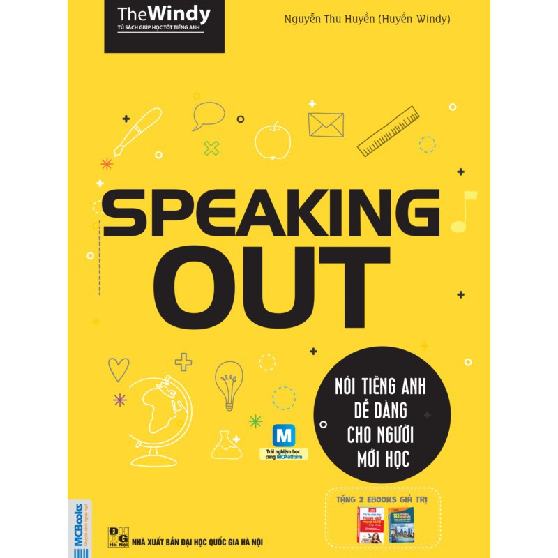 Sách - Speaking Out - Nói tiếng anh dễ dàng cho người mới học (Tái bản 2019) - Tặng kèm bookmark