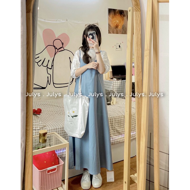 [Mã FAGREEN245 giảm 10% tối đa 30K đơn 99K] Váy maxi 2 dây (ảnh thật shop chụp kèm video) | BigBuy360 - bigbuy360.vn