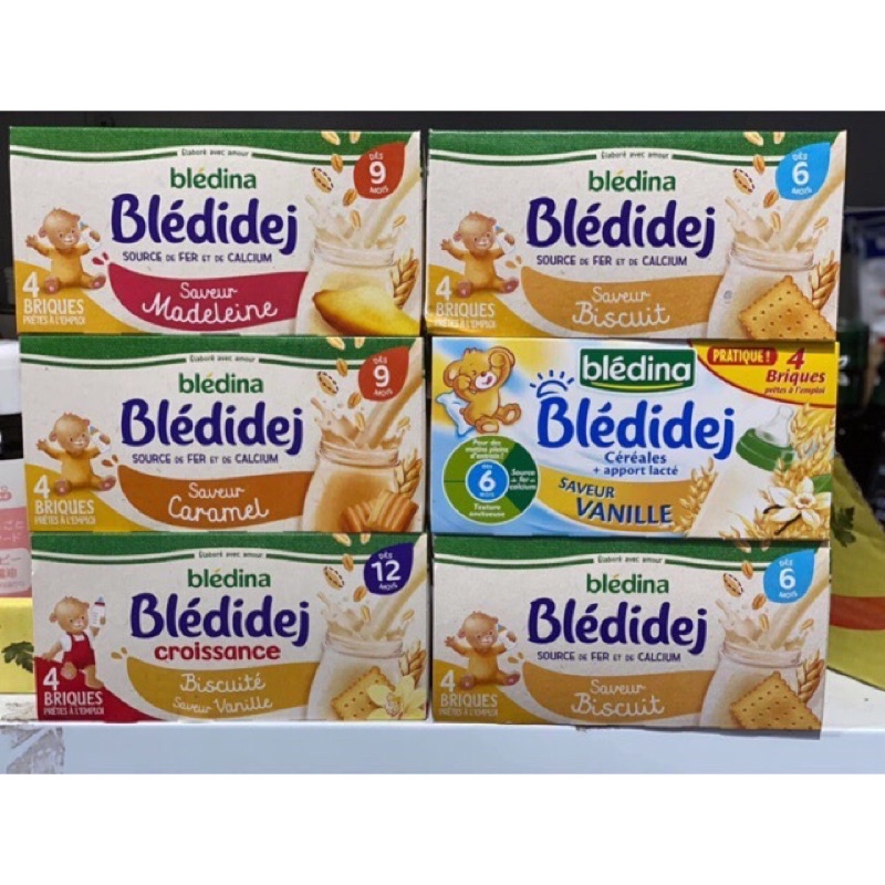 Sữa nước Bledina 6m, 9m, 12m date t6/22