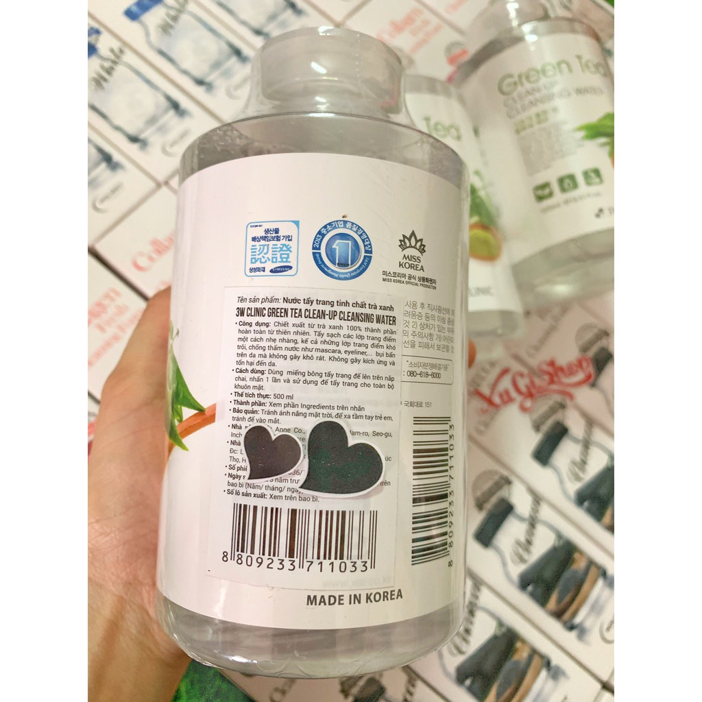Nước tẩy trang 🔸HÀNG LOẠI 1🔸 nước tẩy trang trà xanh tẩy sạch các lớp trang điểm một cách nhẹ nhàn | BigBuy360 - bigbuy360.vn