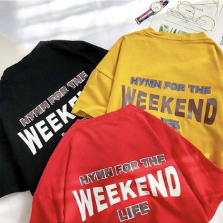 Áo thun tay lỡ Weekend...