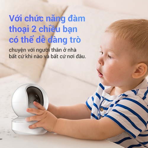 Camera IP trong nhà Wifi EZVIZ TY1 4MP  quay quét thông minh - tặng quà khi mua k