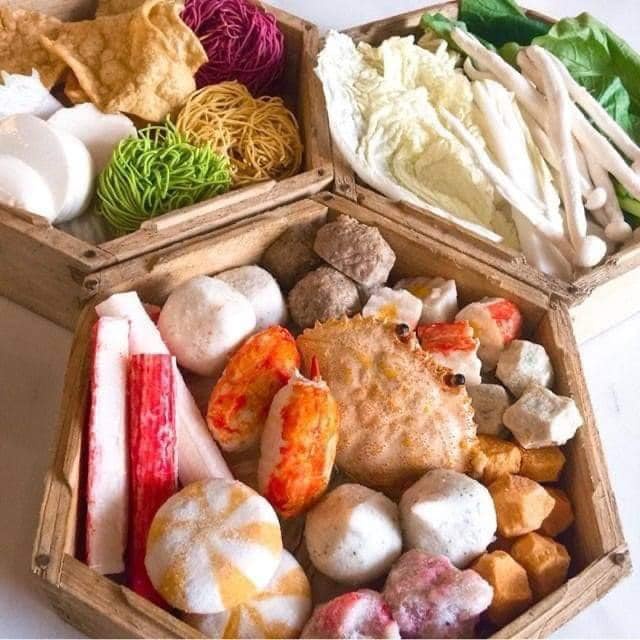 Viên thả lẩu Malaysia set 500gr 20 vị  3M FOOD AV