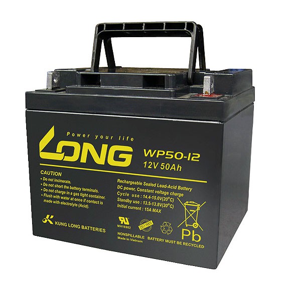 💥Ắc Quy LONG 12V-50Ah – WP50-12NE cho UPS, Inverter - Duphongnguon