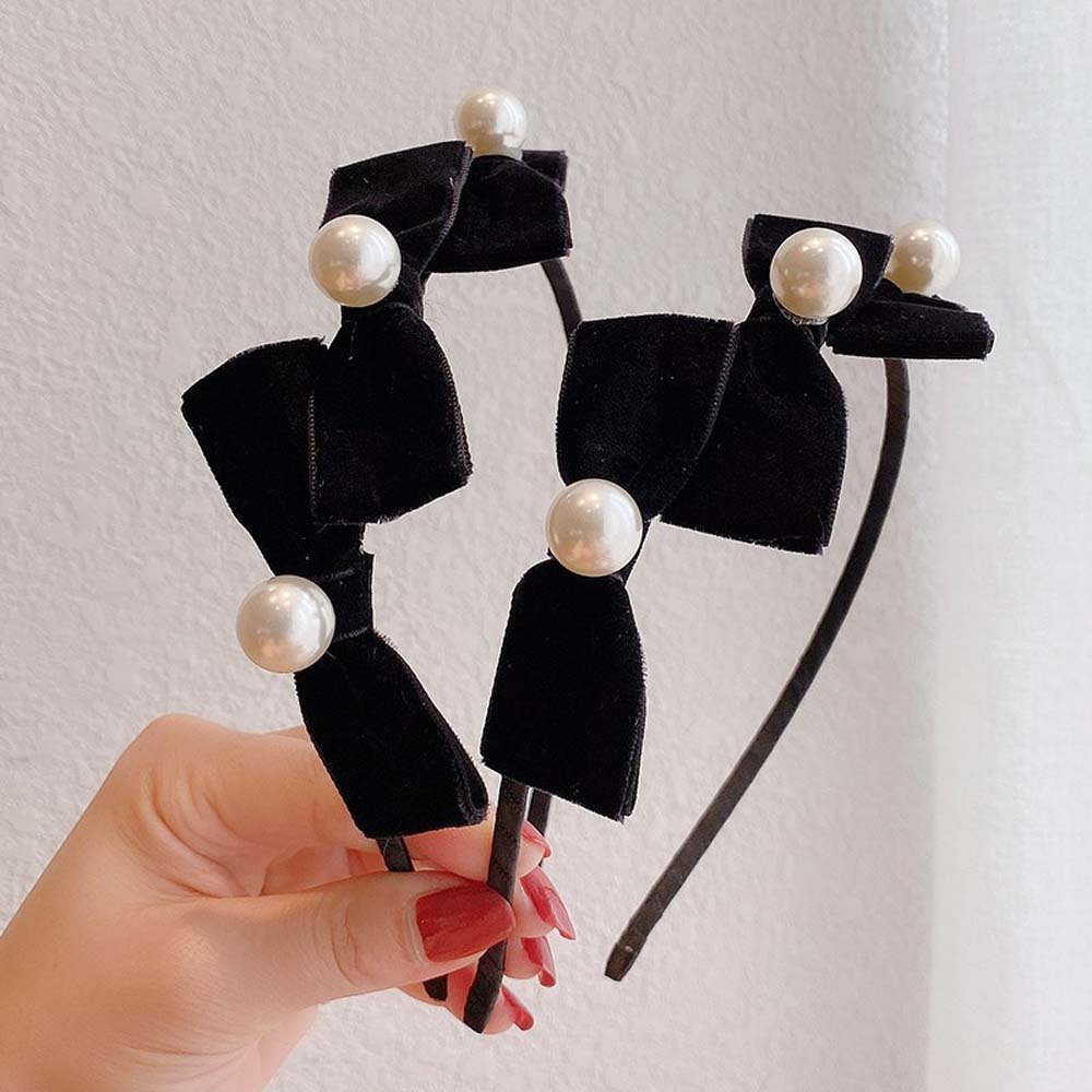 Băng Đô Nơ Nhung Thời Trang Hàn Quốc Cho Nữ