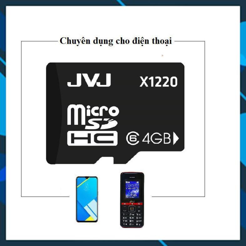 [Giá Rẻ] Thẻ nhớ JVJ 32GB/16GB/8GB/4GB tốc độ cao, bảo hành 5 năm chính hãng