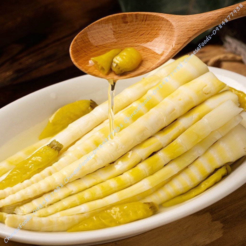 Măng Chua Muối Cay Tứ Xuyên 100g, Măng Cay Giòn Tứ Xuyên Ăn Liền, Măng Cay Ăn Mì