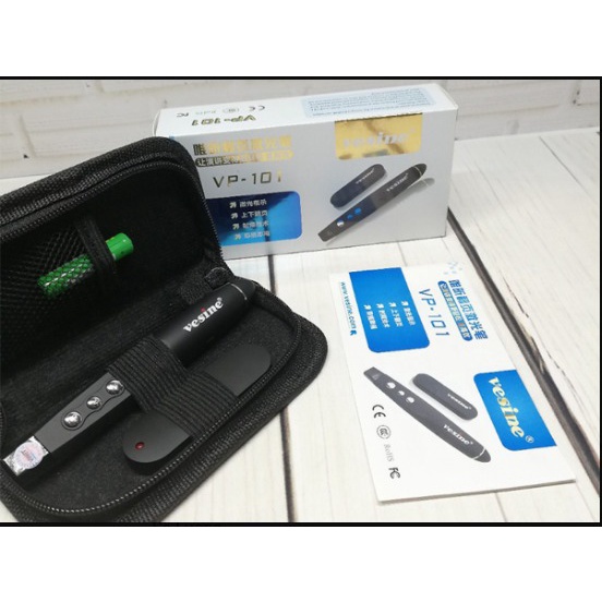 Bút trình chiếu Vesine VP101 cao cấp , tặng bao da đựng bút, bảo hành 6 tháng