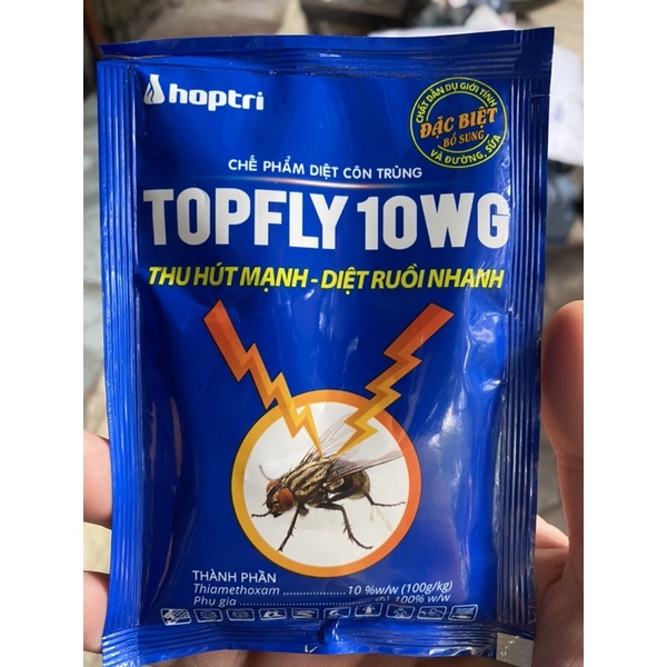 THUỐC DIỆT CÔN TRÙNG CHÍNH HÃNG TOPFLY gói 20Gr