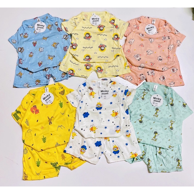 Bộ thun lạnh cho bé trai và bé gái từ 6-17kg