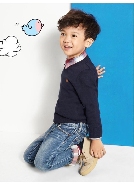 Áo len chui đầu Babygap cambodia xuất xịn