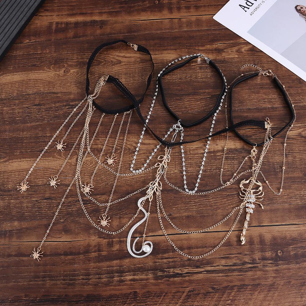 Dây Xích Đeo Chân Nhiều Lớp MAXG|Dây Đeo Cơ Thể Nhiều Màu Sắc Thời Trang Gợi Cảm Cho Nữ