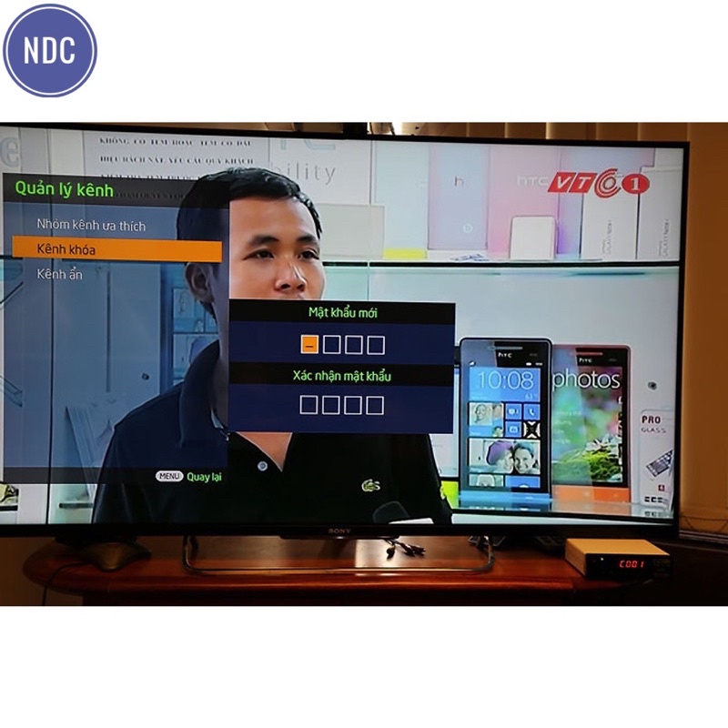 Đầu Thu Kĩ Thuật Số Mặt Đất VNPT-iGate DVB-T2 T203 HD - HỢP QUY VỚI BỘ TT&amp;TT