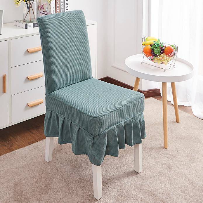 Vỏ bọc ghế ngồi chất liệu dệt kim co giãn tốt phong cách Châu Âu hiện đại