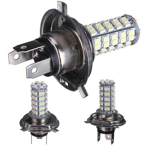 Đèn Pha , Đèn Sương Mù Của Xe Hơi , Bóng Led Siêu Sáng H4 68Smd 310Lm