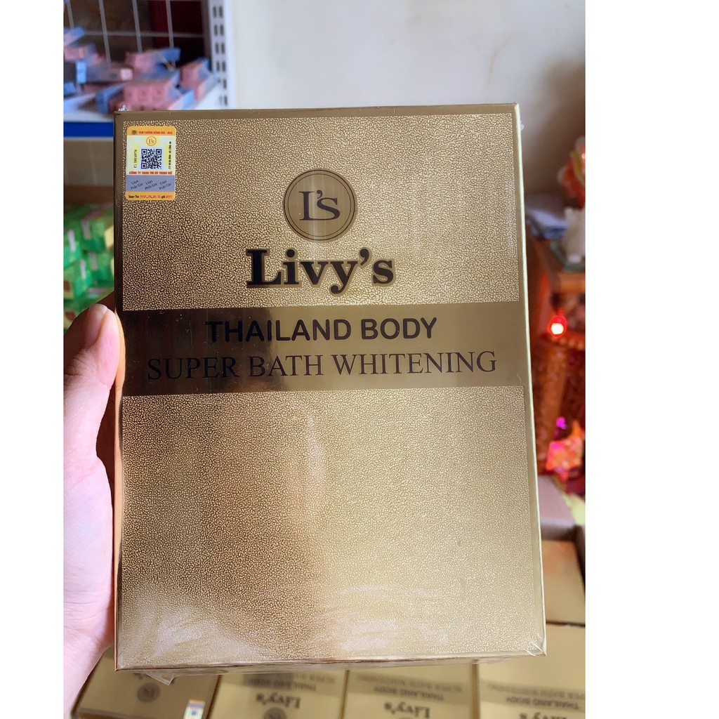 ( hộp tắm body) KEM DƯỠNG TRẮNG DA BODY LIVY’S CHÍNH HÃNG thái lan