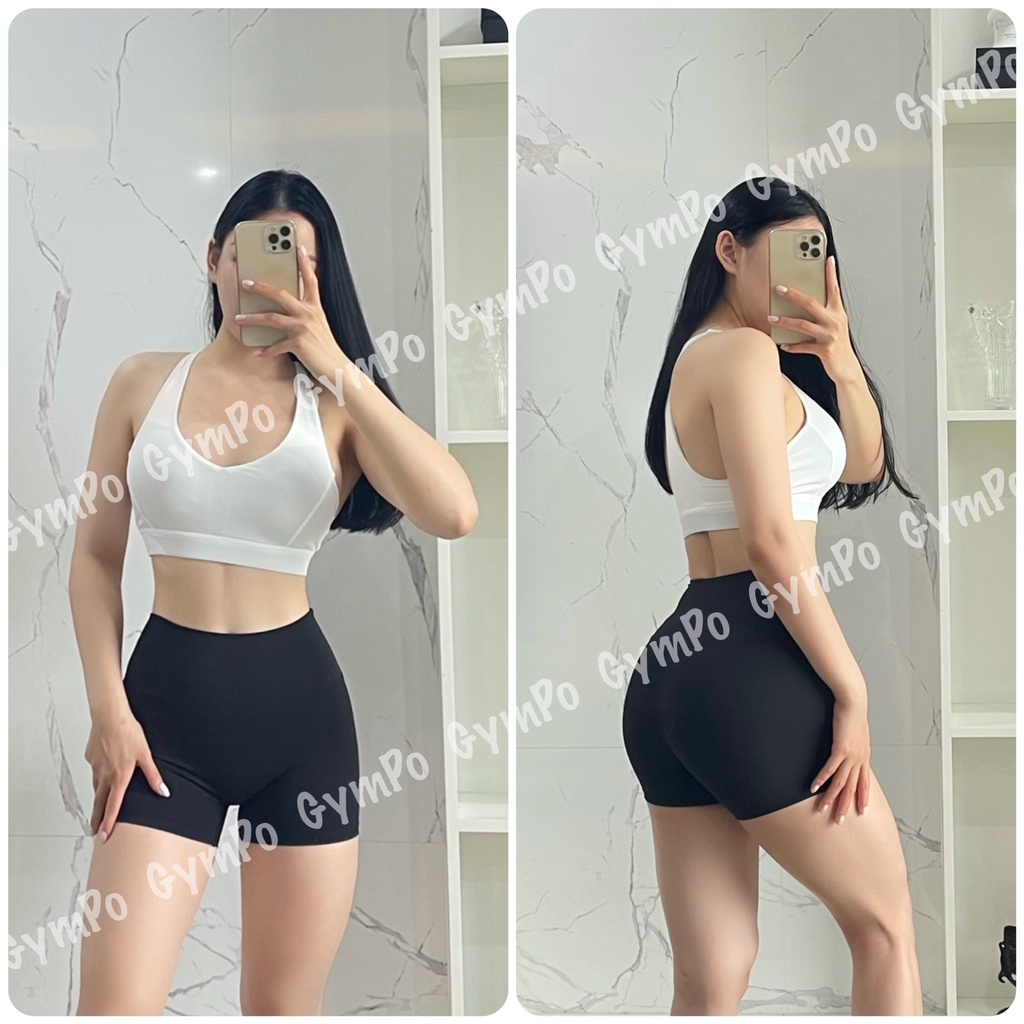 Quần Đùi Thể Thao Poly Trơn Màu