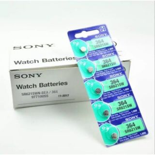 [Chính Hãng] Pin đồng hồ đeo tay 1.55v Sony sr621sw-377 vỉ 5 viên Sony 23000/1 vỉ