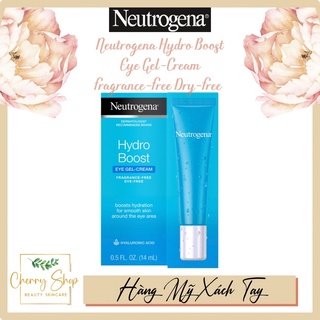 [SALE/Hàng USA] Kem dưỡng mắt dịu nhẹ Neutrogena Hydro Boost Gel Cream Eye (14ml)
