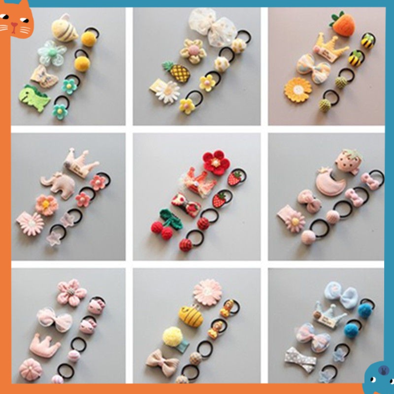 Kẹp Tóc Đính Đá Sapphire Xinh Xắn Cho Thú Cưng