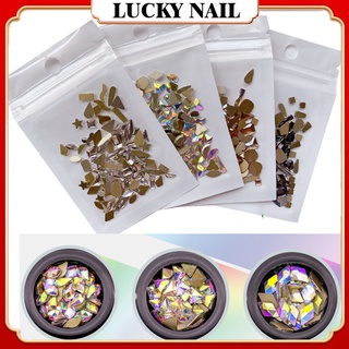 Đá chân bằng nail mix size, Đá khối chân bằng 100 viên