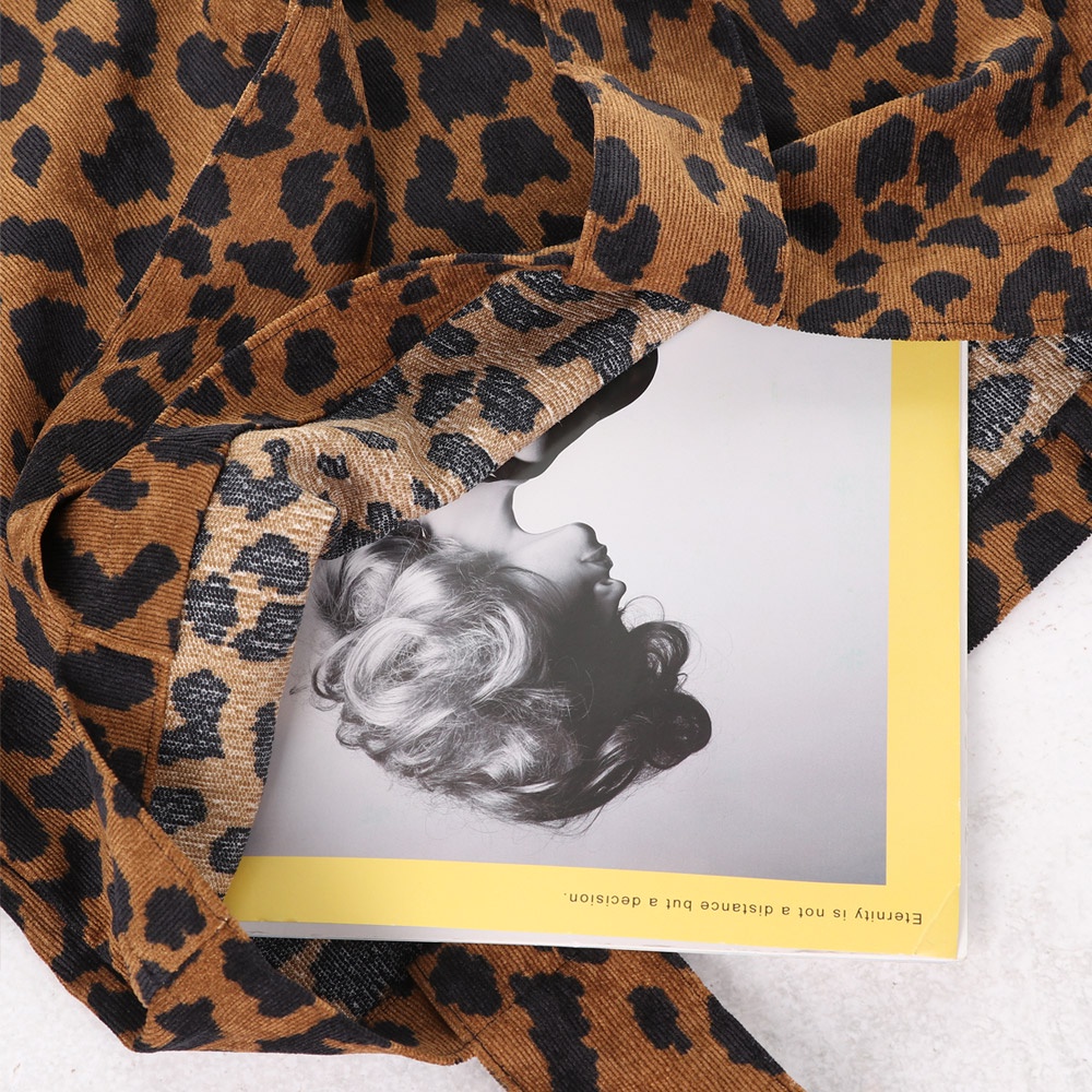 Túi xách đeo vai cỡ lớn họa tiết da báo thời trang cho nữ MIHAN1