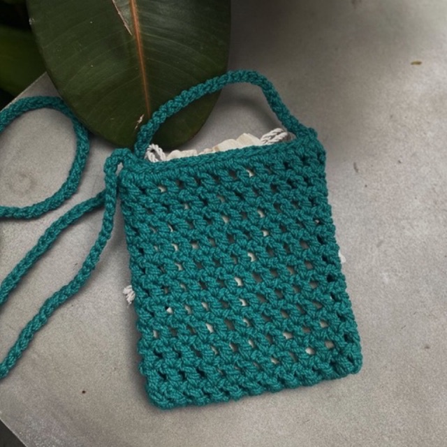 TÚI LƯỚI LEN NET BAG HANDMADE