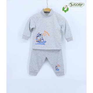 JB417 Bộ cổ 3p dài tay Judoby (6-24M)