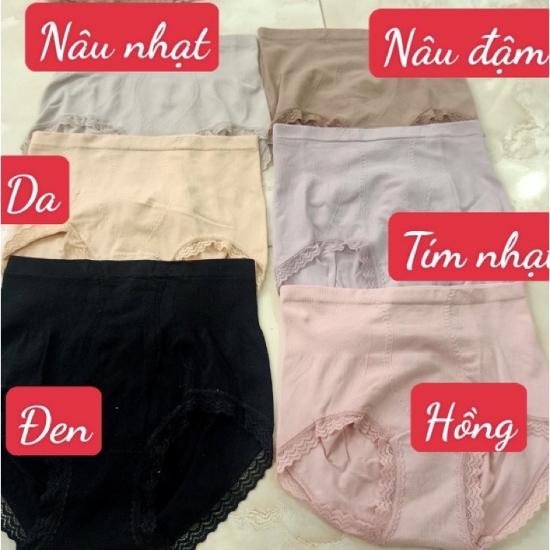 Quần lót cooton cạp cao ms 213