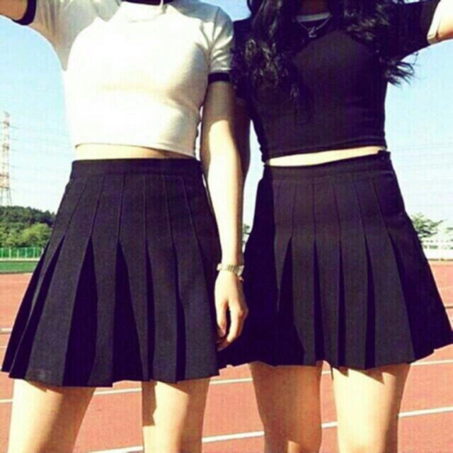 Chân váy tennis dập li to hàng tuyết mưa QC